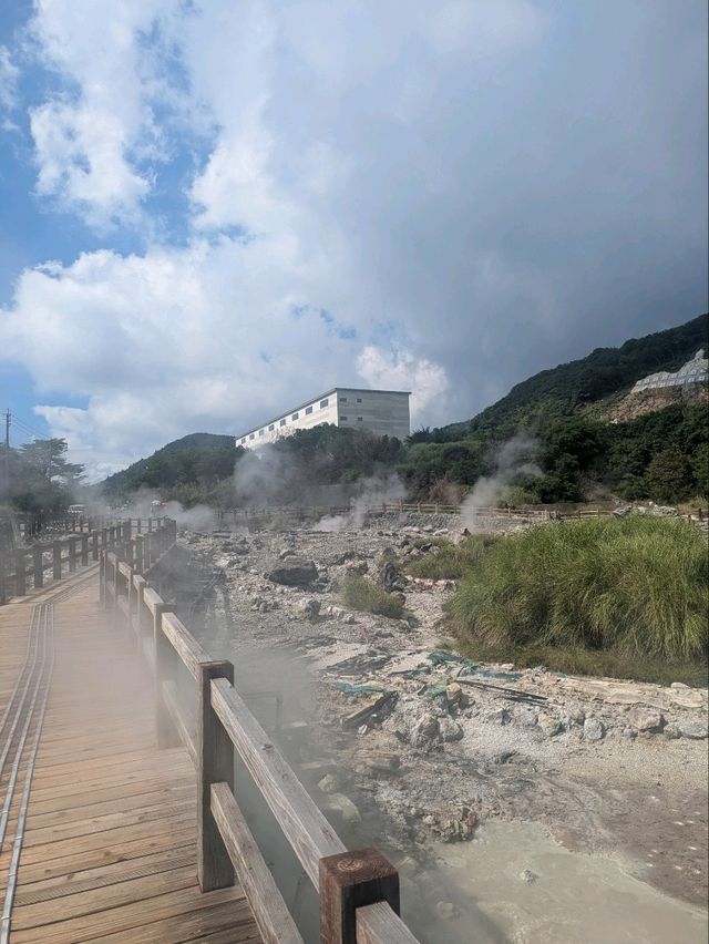 雲仙の地獄巡りで感じる大地の息吹✨⛰️