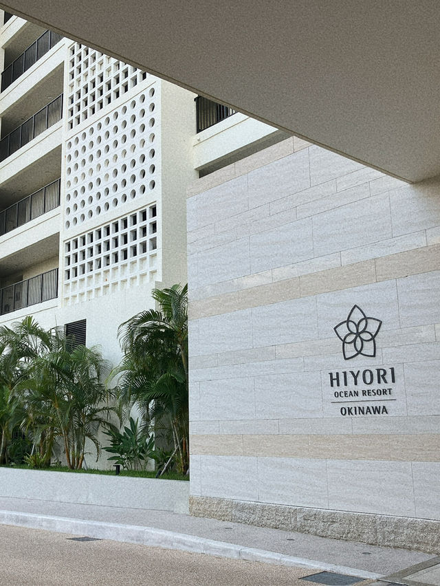 Staying at HIYORI Ocean Resort 沖縄