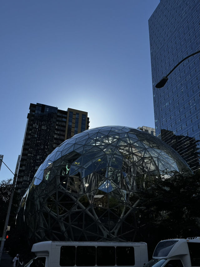 2025西雅圖亞馬遜必去景點：The Spheres