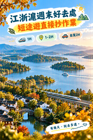 ✨A collection of great weekend getaways in the Yangtze River Delta region (Jiangsu, Zhejiang, and Shanghai) - perfect for short trips!