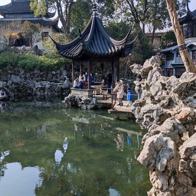 The Lion Forest Garden in Suzhou 