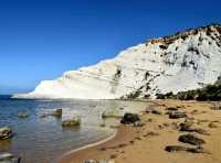 Amazing views of Scala dei Turchi 