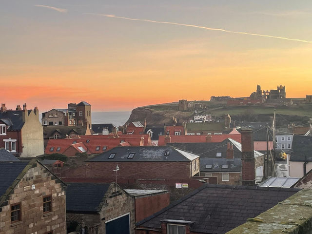 Sunset over the Abbey