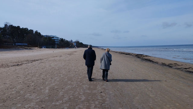 Let's take a stroll at Jūrmala 😊