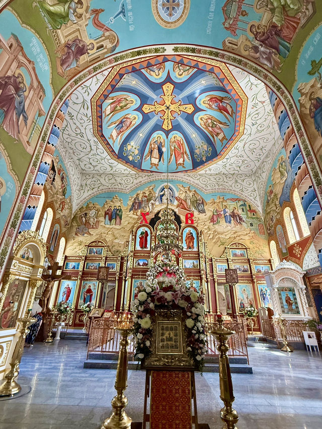 Spring Visit to Bishkek’s Beautiful Russian Church