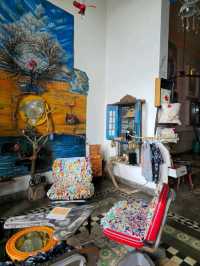 해외여행 쿠바 하바나의 갤러리 카페 Hostal Malecon 663