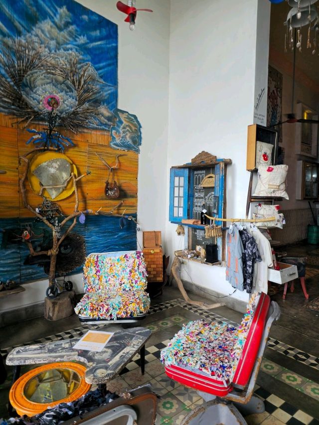 해외여행 쿠바 하바나의 갤러리 카페 Hostal Malecon 663