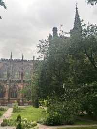 Along Chester’s city walls 