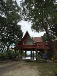 Temple lost in a jungle 