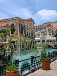 Clear Waters and Shops at Venice Grand Canal