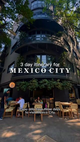 3 day itinerary for MEXICO CITY