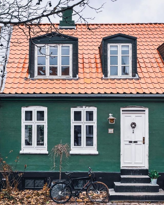 Colorful street houses 🏡 | Aarhus, Denmark 🇩🇰 |