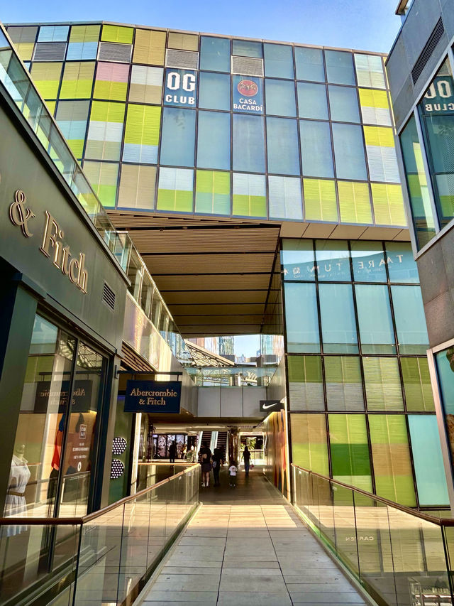 Famous for shopping and dining 