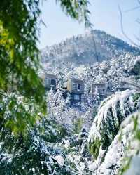 開始期待初雪了！溧陽最美森林山野溫泉民宿