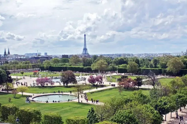 フランスのテュイルリー庭園