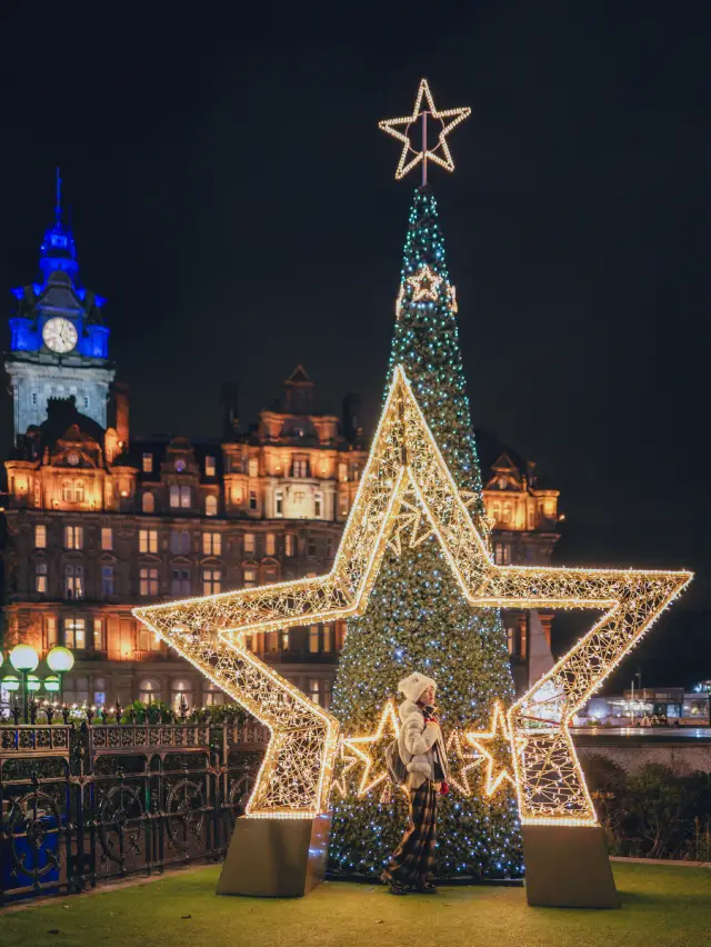 Edinburgh Christmas Season｜Waiting for a century sunset on Calton Hill