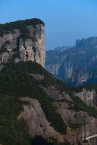 我在成年後，終於見到了學生時代課本上的天姥山-神仙居