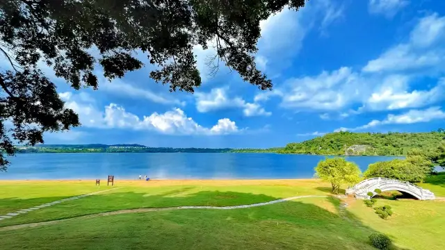 This is one of the three existing volcanic lakes in our country