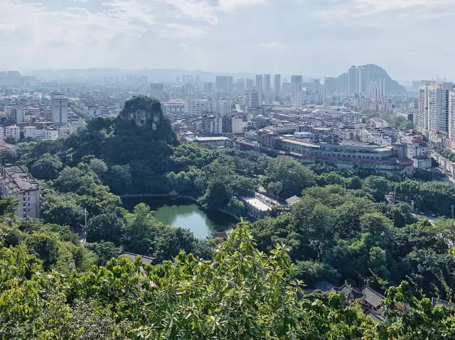 On the road | Overlooking all of Liuzhou, Ma'anshan is the most beautiful