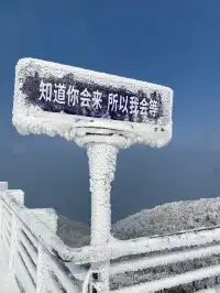 冬天的第一場雪｜我在鸬鳥山看了絕美霧凇