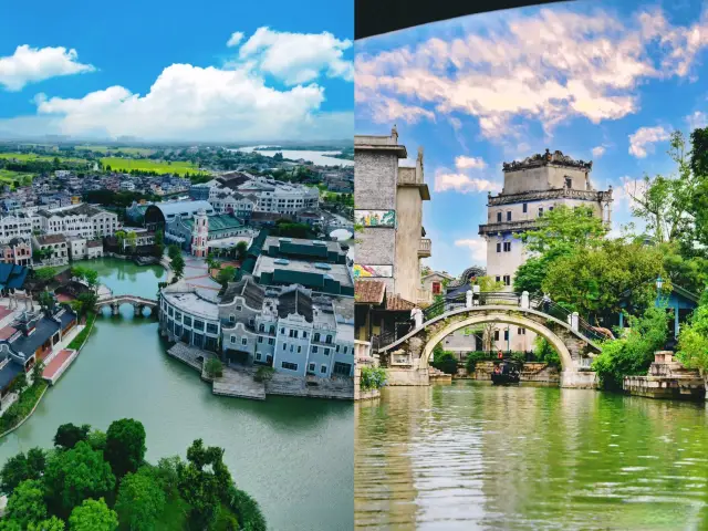 Compared to Jiangnan, I have a preference for the low-key ancient town of Guangdong that has been around for a century