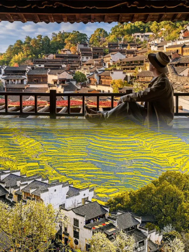 Splendid spring days await you in the sea of flowers at Wuyuan!