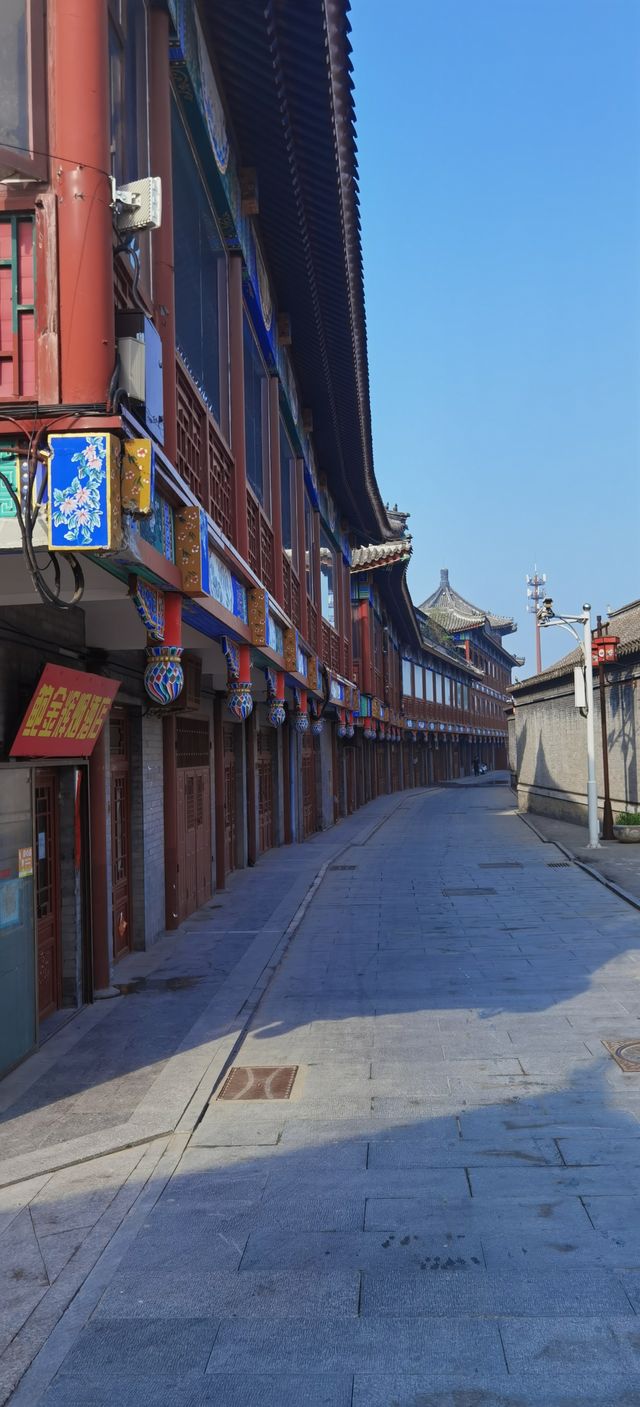 清晨的楊柳青古鎮 清晨的楊柳青古鎮