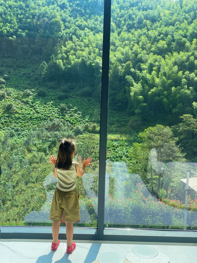 在黃山腳下，帶著孩子躺著看黃山、星空、泡溫泉、溯溪