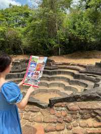 | Polonnaruwa |再次進入一處世界遗產,可看到孫悟空的場景。