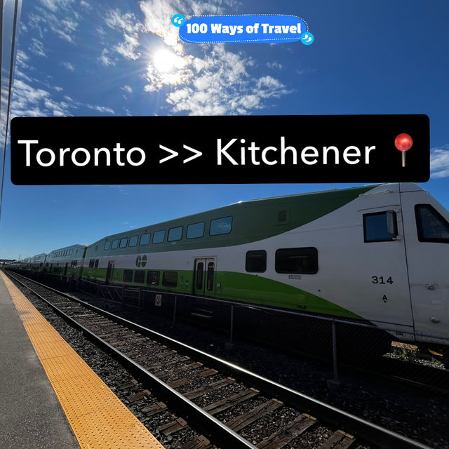 Toronto Train Travel (say that fast) 