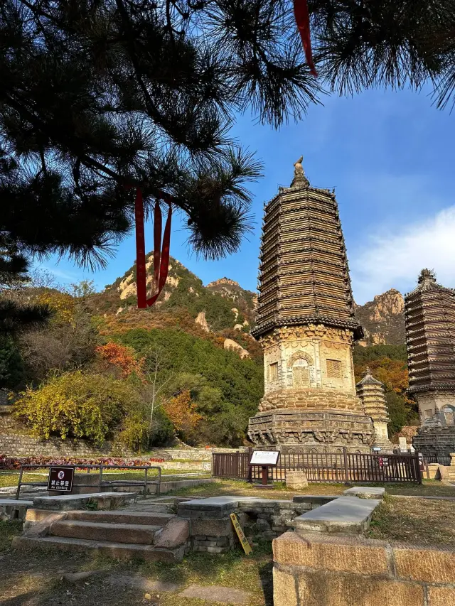 ป่าเจดีย์ภูเขาเงินปักกิ่ง | ซากวัดฝาฮวา