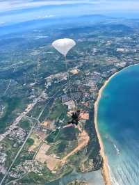 三亞跳傘 海南三亞4000米高空玩法很酷