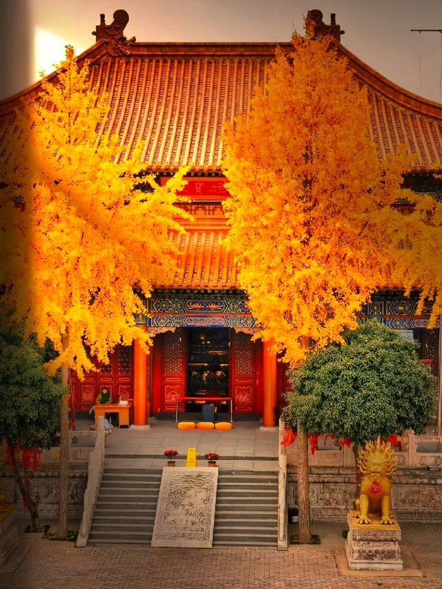 一座位於西安的寺廟 一座位於西安的寺廟