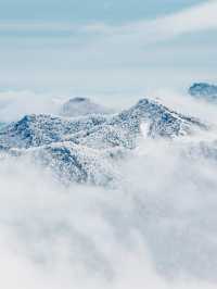 懶人版賞雪去看雲海——漢中龍頭山