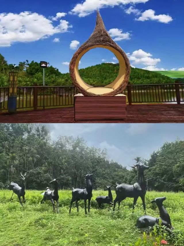 雨林裏沉浸式度假|五指山漂流首選酒店