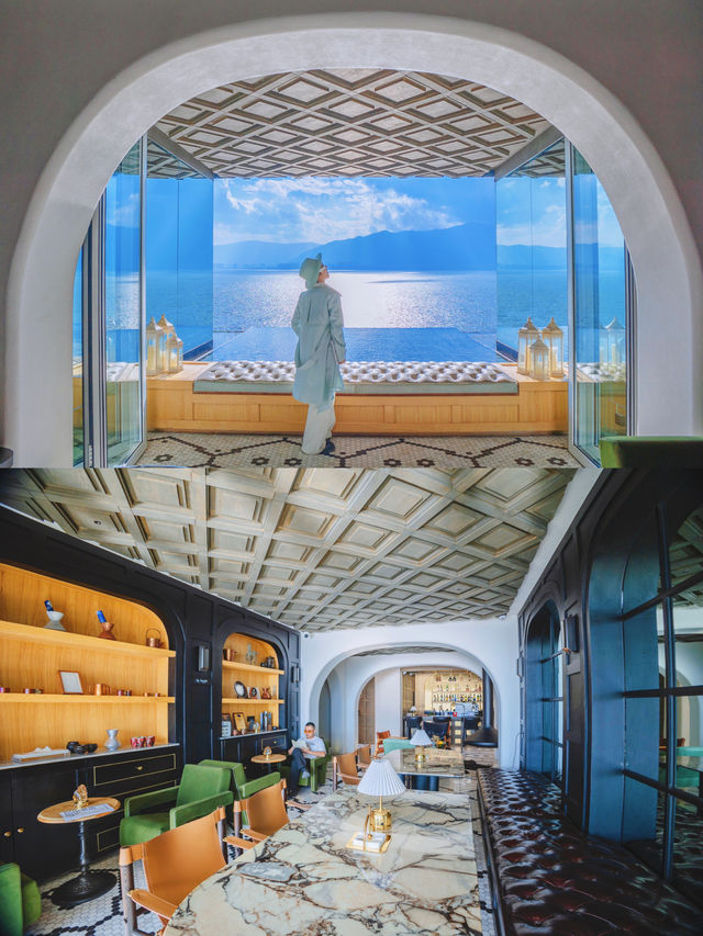 在大理住進懸崖海景日落酒店