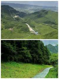 六盤山國家森林公園樹木茂盛天然氧吧呼吸清爽快來