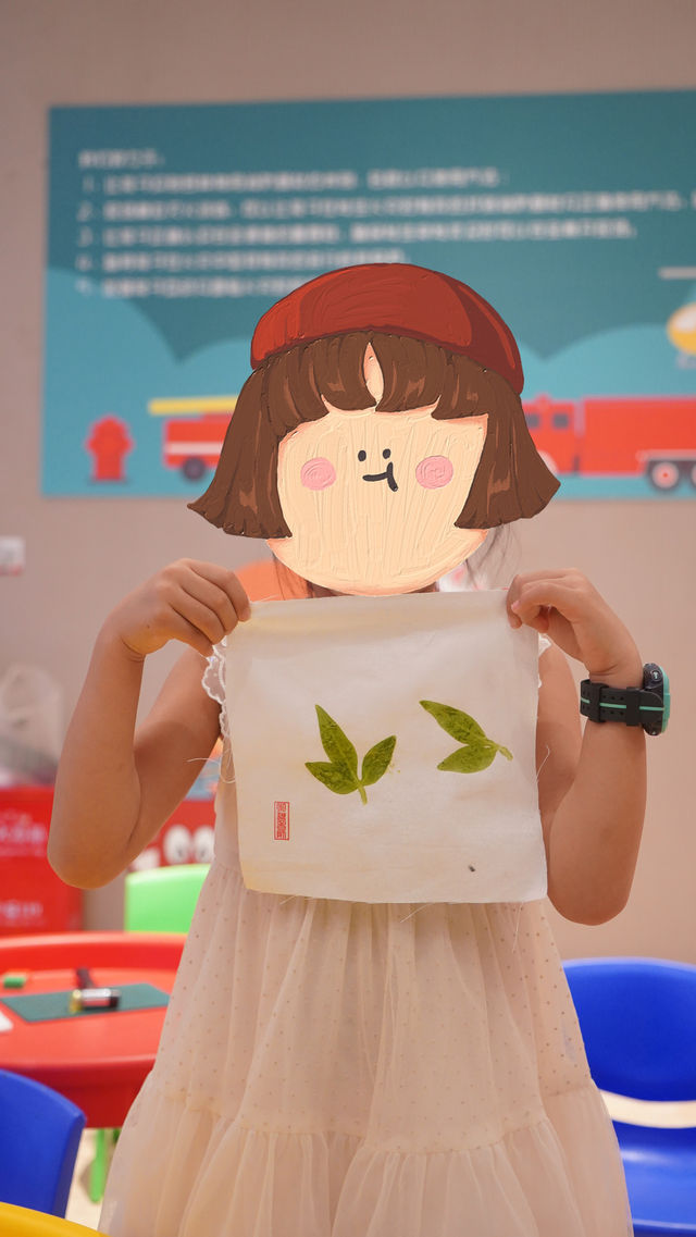 清明親子趣：青團手作·植物拓染。