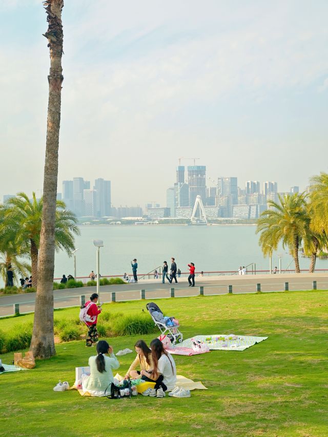 去前海石公園，提前感受深圳的夏天