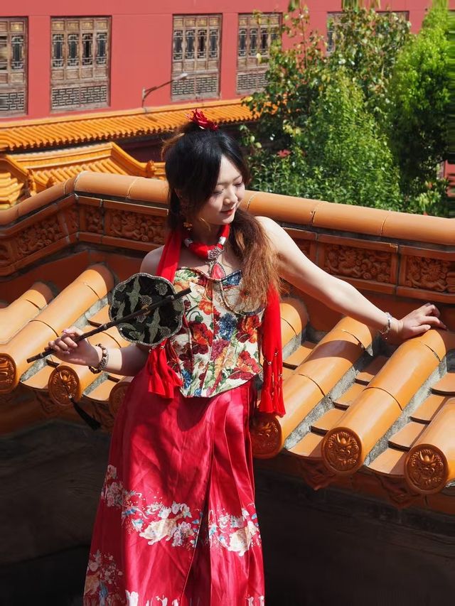 昆明寶華寺真的非常適合拍照！！！