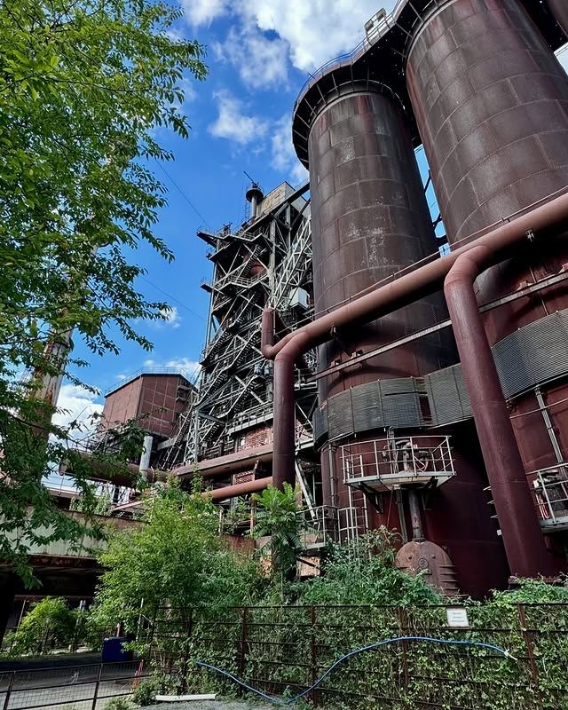 杜伊斯堡鋼鐵景觀公園 | 廢墟工業變身潮流樂園！