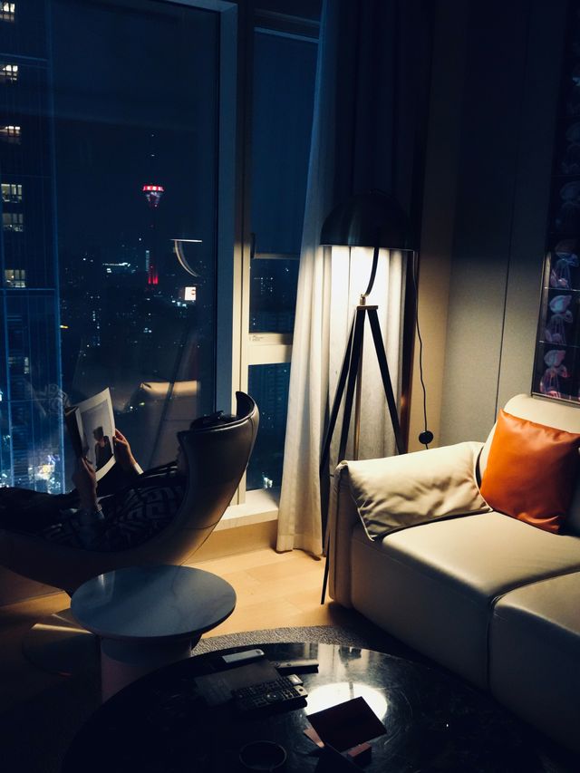 這間位於成都的高空酒店｜可俯瞰太古里的浪漫景色