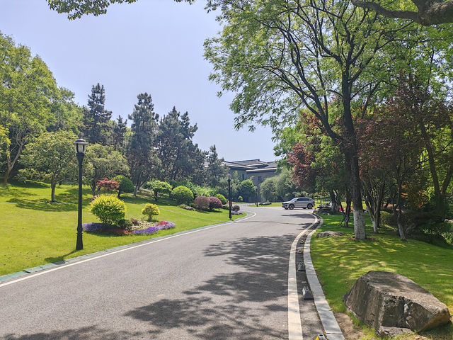 合肥翡翠湖迎賓館，不愧是國賓館