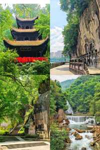 重慶周邊自駕必去懸空棧道×千年石刻解鎖