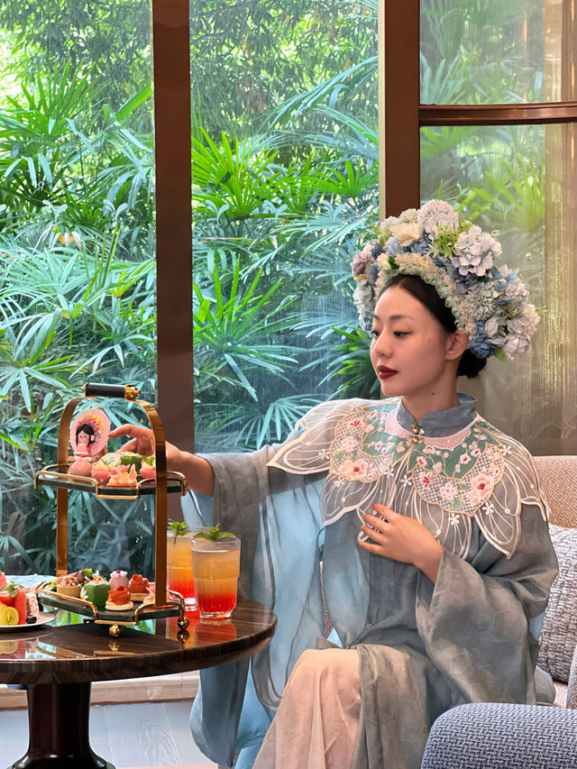 成都酒店 | 絕美簪花下午茶+洛帶古鎮旅拍！