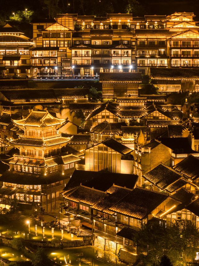 果然係《國家地理》推薦嘅寨子，夜景真係絕美