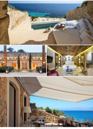 A Hidden Castle on the Mediterranean Cliffs: Cap Rocat Hotel
