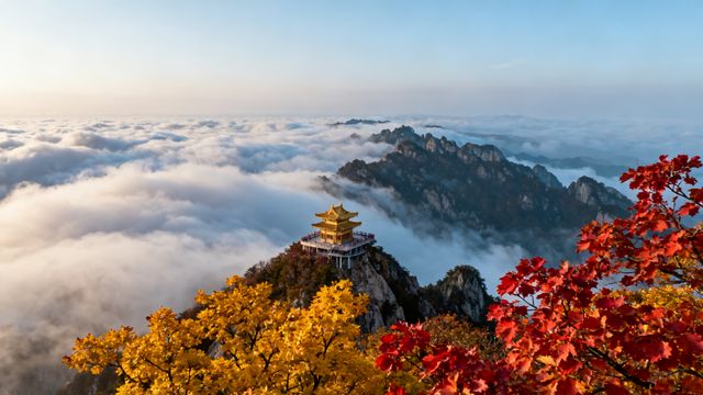 秋色潑墨山河卷，斑斕的河南等你來｜5處封神賞秋地