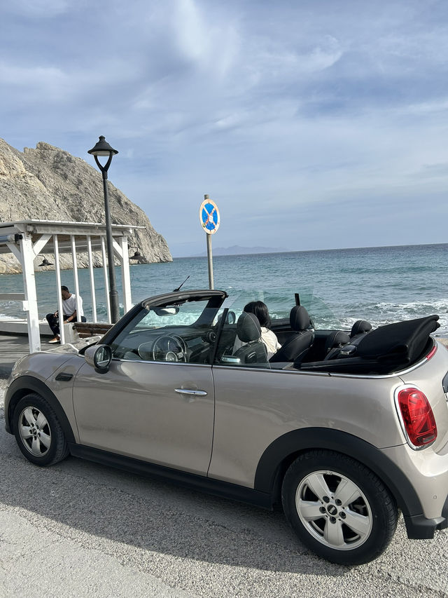 🚗 冬季自駕聖托里尼|人少、好停車、上山下海都自由! 🚗 冬季自駕聖托里尼|人少、好停車、上山下海都自由!