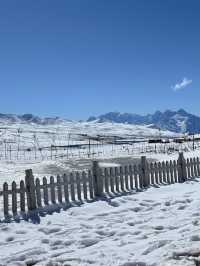雪山之下，彩林環繞，這裡的秋天美到讓人忘詞！